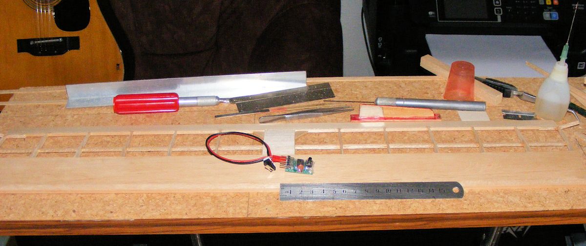 Wing center section ad timer